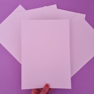 NIEUW: stevig stippapier blanco A4 – 5 stuks