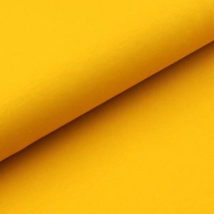 Joggingstof enkel gelust, french terry, oker .BFT010