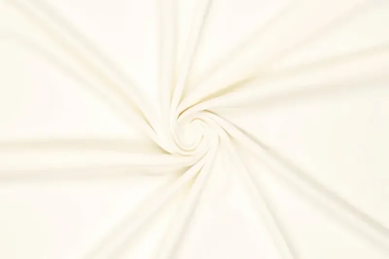 Bamboe punty stof, off white. BP020 - Afbeelding 2