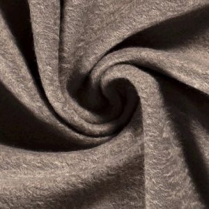 Bouclé stof, melange, taupe. D0245