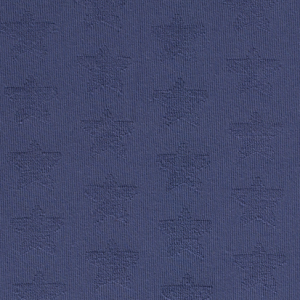 Breisel stof, sterren reliëf, licht jeansblauw. W0481