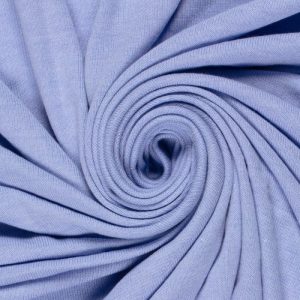 Breisel tricot stretch stof, soepel vallend, lila. Y196