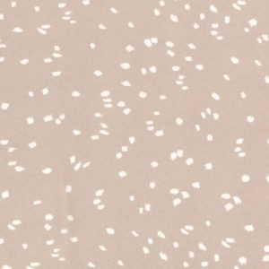 Chiffon stof, stipjes, beige/wit. C457