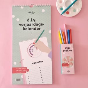 Combideal d.i.y. kalender + stipstokjes