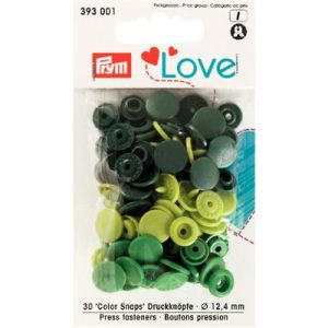 Prym drukknopen Color Snaps, 12,4mm, 393001.