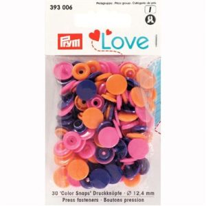 Prym drukknopen Color Snaps, 12,4mm, 393006.