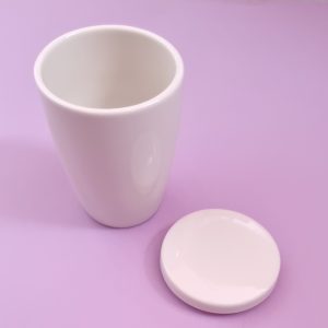 Multi-functioneel potje + deksel wit