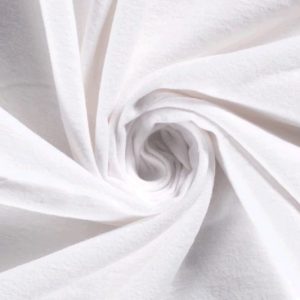 Flanel stof wit, FA5003