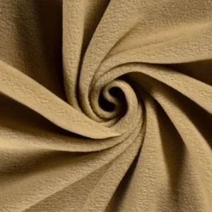 Fleece stof , beige. FL252