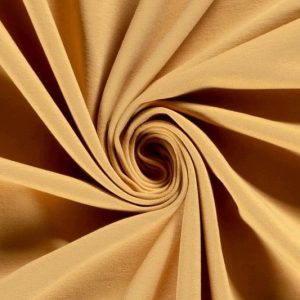 French terry stof, jogging, zacht geel. JO033