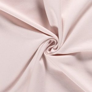 French terry stof, jogging, zacht roze. JO111