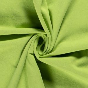 Jogging stof, French terry, lime, enkel gelust J00315