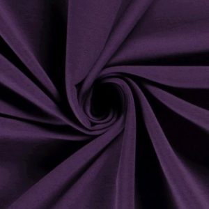 French terry stof, jogging, paars. JO044