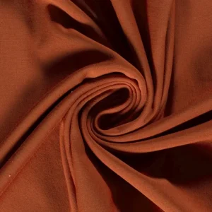 French terry stof, roest. FTN056