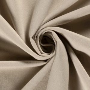 Gabardine stof, effen zand. NC052