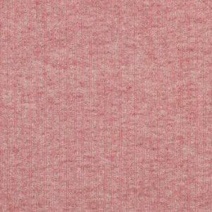 Gebreide rib stof, lurex streep, oudroze/goud. P016