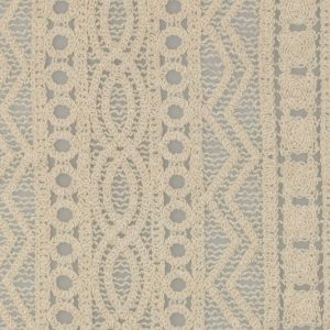 Gebreide stof, crochet, naturel. X1267