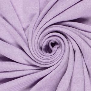 Gebreide stof, stretch, lila, melange. Y351
