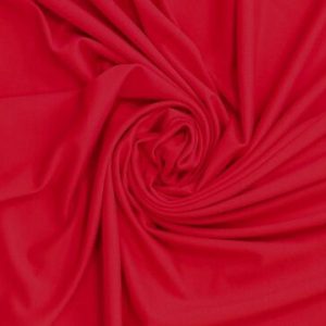 Gerecycelde punta stof, rood. C759