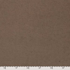 Geruwde crêpe tricot katoen stof, washing look, taupe. Y956