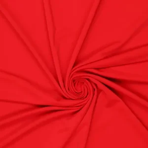 Travelstof, zware kwaliteit, soepelvallend, rood. HV426