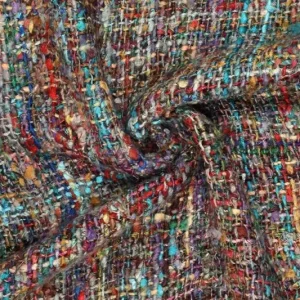 Hand geweven stof, multicolor. Y720