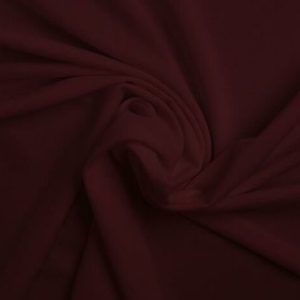 Travelstof, zware kwaliteit, soepelvallend, bordeaux. HV400