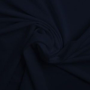 Travelstof, zware kwaliteit, soepelvallend, navy blauw. HV605