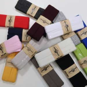 Tricot biaisband – 13 kleuren