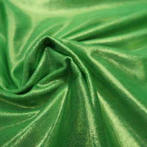 Lycra stof glitter , lime groen, 4 way stretch .LJOY241