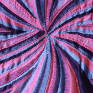 Jacquard stof, abstracte print, neon kleuren. JN04