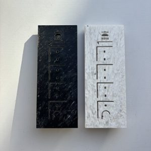 Vuurtoren Terschelling met ledlicht (200 gram recycled plastic)