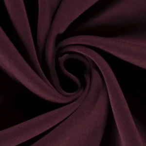 Jogging stof, brushed, bordeaux rood. NJ118