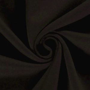 Jogging stof, brushed, donker bruin. NJ058