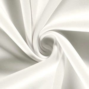 Jogging stof, brushed, wit. NJ050