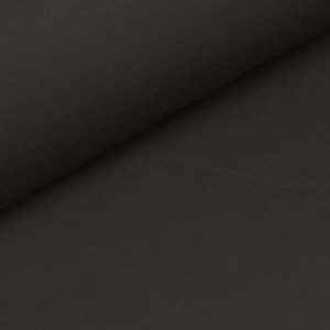 Jogging stof, zwart. NJ069