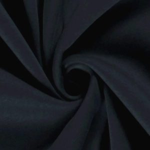 Jogging stof, navy blauw. JG008