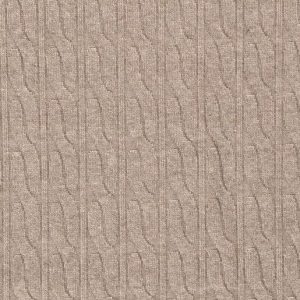 Kabel jersey stof, beige. A0763