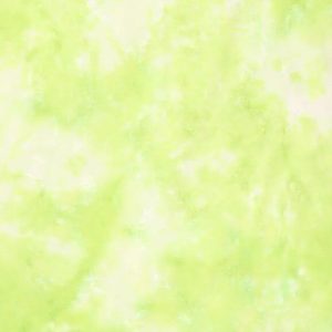 Katoen broderie stof, tie dye print, lime groen. C274