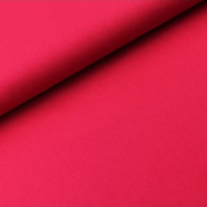 Katoen stof, effen, donker fuchsia. BK046
