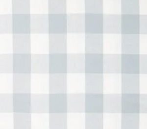 Katoen stof, geborsteld, ruit, dusty mint/offwhite. X879