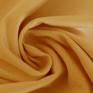 Katoen stof, lichte stretch, geel. KL570 Q1760