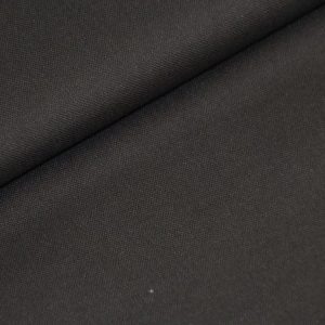 Uni katoen stof zwart. BK026