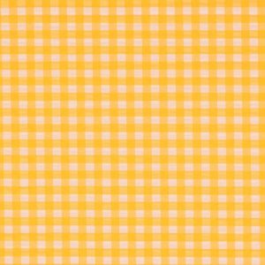 Katoen voile stof, ruit motief, neon oranje. Y20