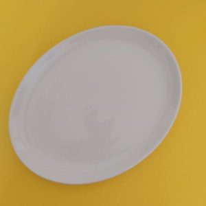 Ovaal bord wit – 31 cm