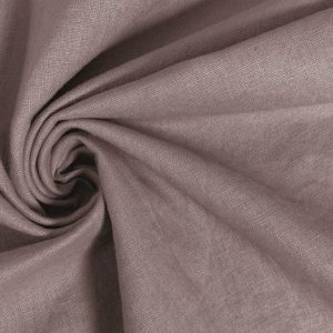 Linnen katoen stof, oud roze. VAL092