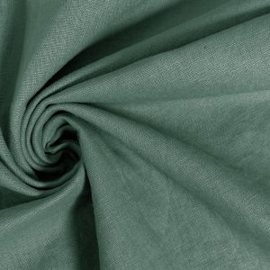 Linnen katoen stof, dusty mint. VAL325