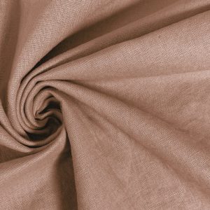 Linnen katoen stof, poeder roze. VAL536