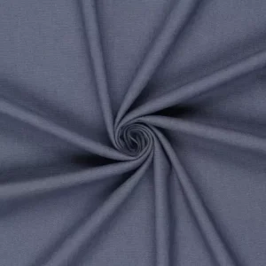 Linnen katoen stof, oudblauw. VAL695