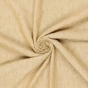 Linnen look stof, new age, mosterd geel. Y364A
